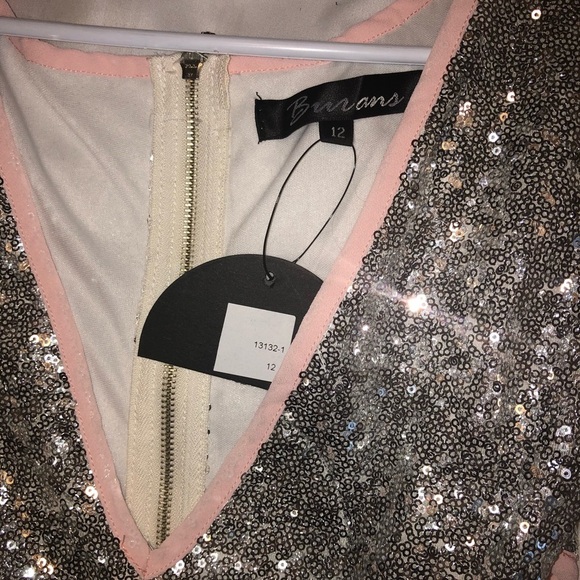 Pink Sparkly Cocktail/Party Dress - Picture 3 of 3